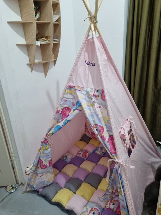 Cort teepee pentru copii