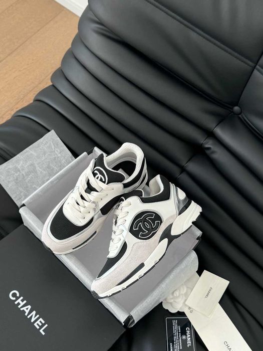 Adidasi Chanel - piele naturala 100% premium prezentare completa