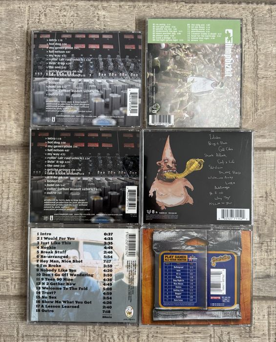 Lot 12 cd-uri originale- Limp Bizkit/Beastie Boys/H-blockx/Dog Eat Dog