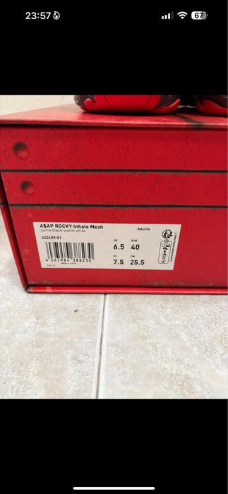 sneakers Puma Inhale mesh x Asap Rocky