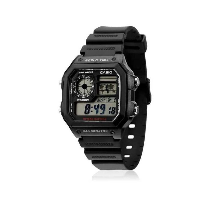 Нов часовник Casio AE-1200WH-1AVEF - гаранция