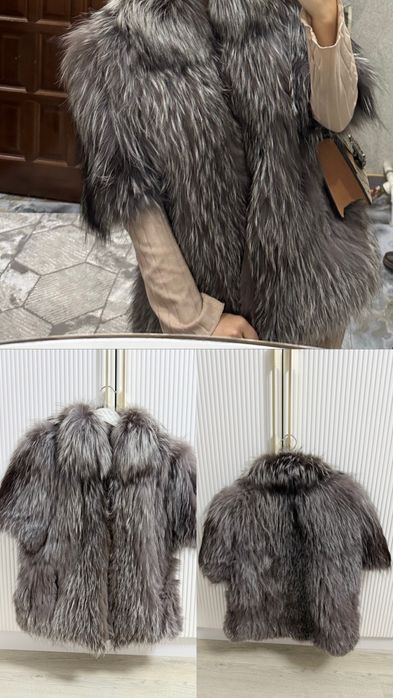 Шуба,дубленка,песец