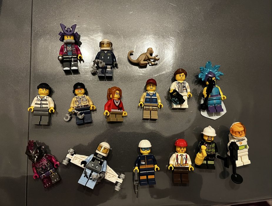 Lego Minifigures.