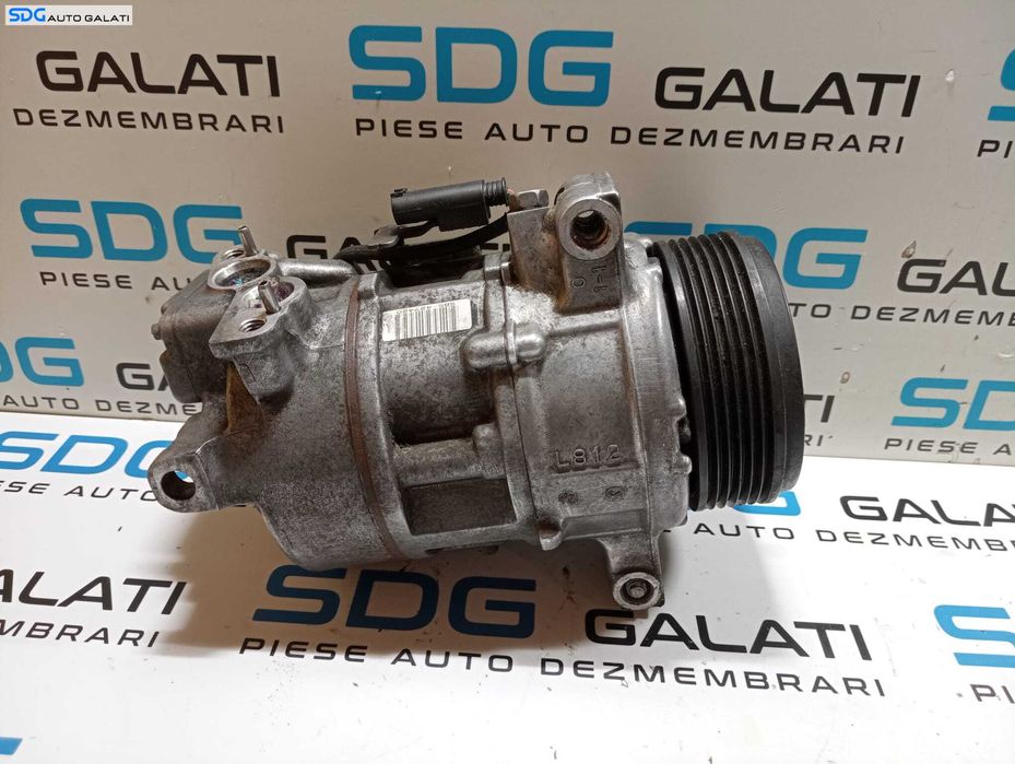 Compresor AC Aer Conditionat Clima BMW Seria 1 E81 E87 2.0 D 2004 - 2011 Cod 6987766-01 64526987766-01 447190-6260 [M6888]