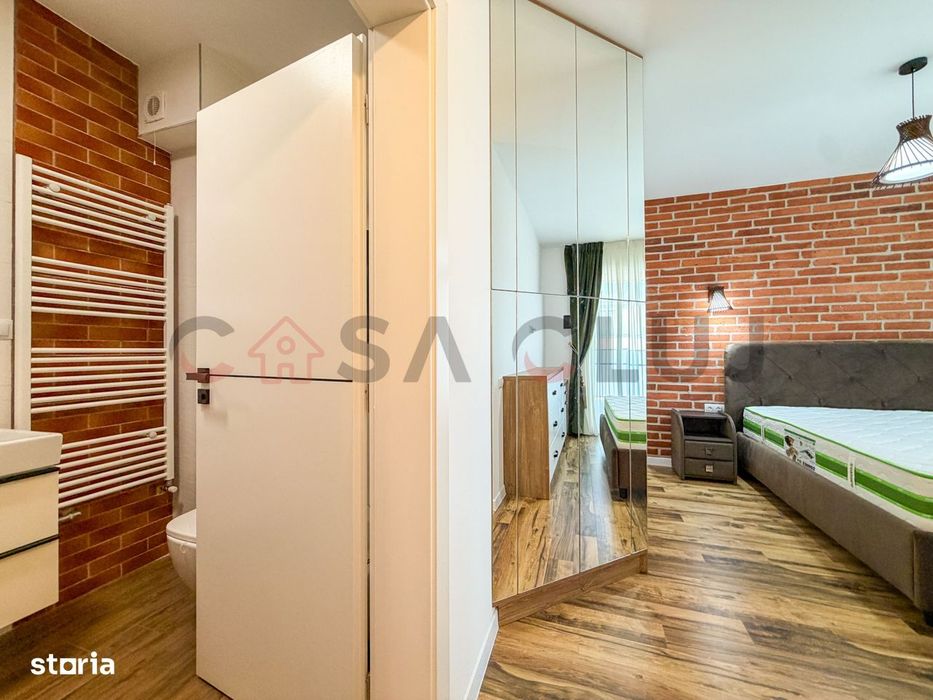 Apartament modern cu 3 camere, 68 mp + terasă 15 mp – Borhanci