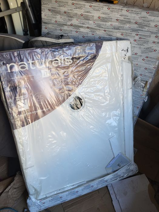 Cădiță duș premium JT Naturals 1000x800 mm, piatră compozită, nouă