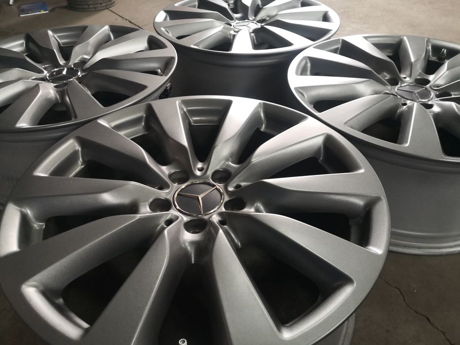 5х112 мерцедес е класа Mercedes e Klass 5x112 19 цола оригинални джанти с датчици