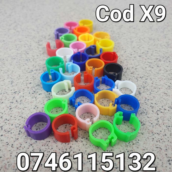 Porumbei Gaini Fazani Galateni Prepelite Pui Voiajori-CLEME de 8mm- X9