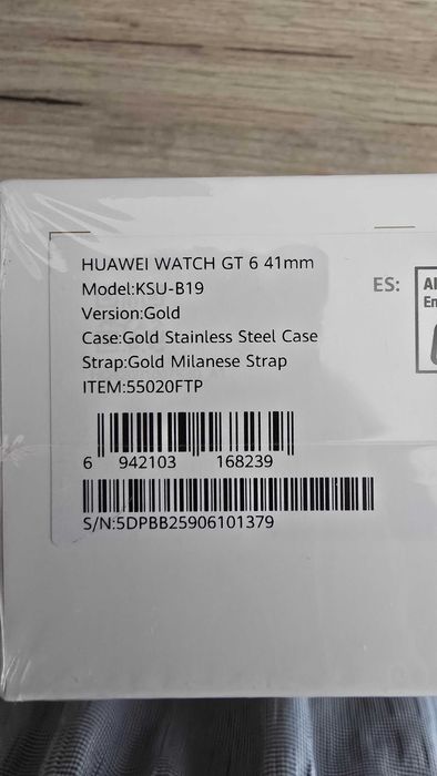 Huawei Watch GT 6 41 mm Gold Milanese – ЧИСТО НОВ, С ГАРАНЦИЯ