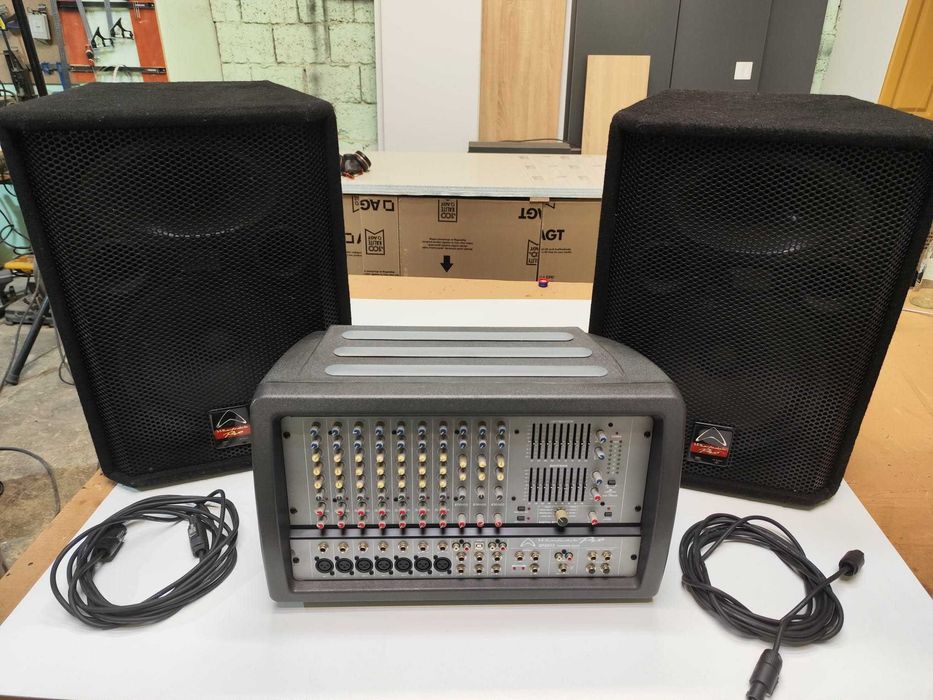 Sistem Boxe PA Wharfedale Pro EVP X12 si mixer amplificat SPX 613 USB