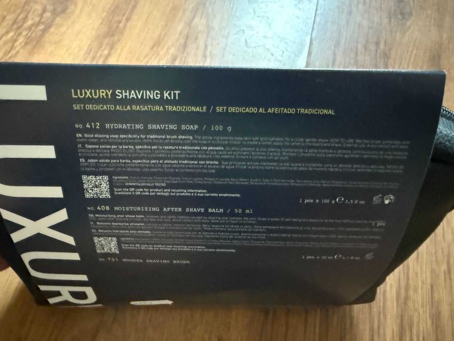 Луксозен комлект за бръснене от Depot