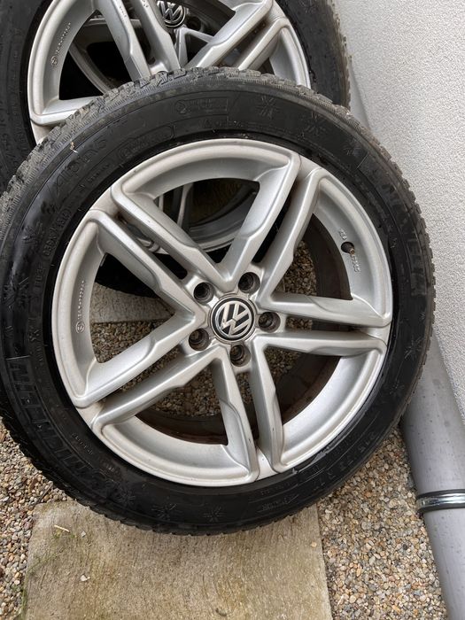 Jante vw audi skoda seat  r17 cu anvelope ms