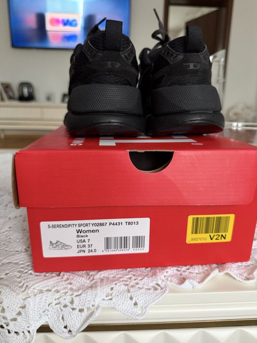 Adidasi Diesel 37 negru piele