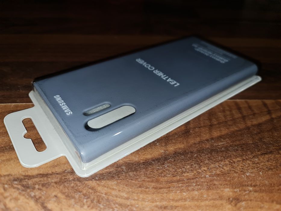 Husa piele originala Samsung Leather Cover Note 10+ Note 10 Plus 4G 5G