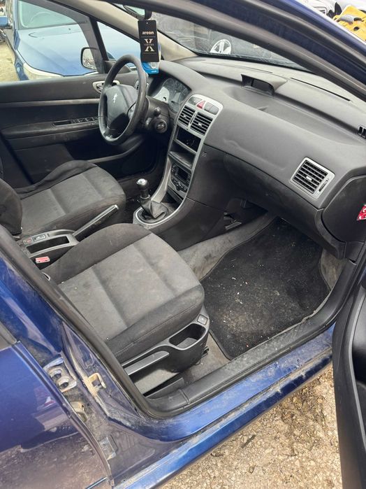 Peugeot 307 2.0 HDi 90 к.с. RHY (DW10TD) пежо Dark Blue на части
