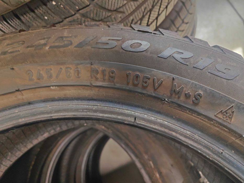 4бр.зимни гуми 245/50/19 Pirelli