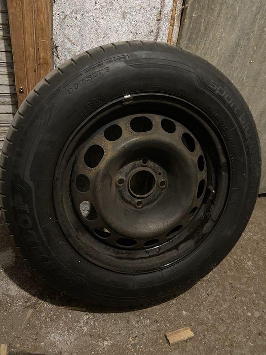 4 бр. Железни джанти 15” 4х108 Peugeot Citroen Ford