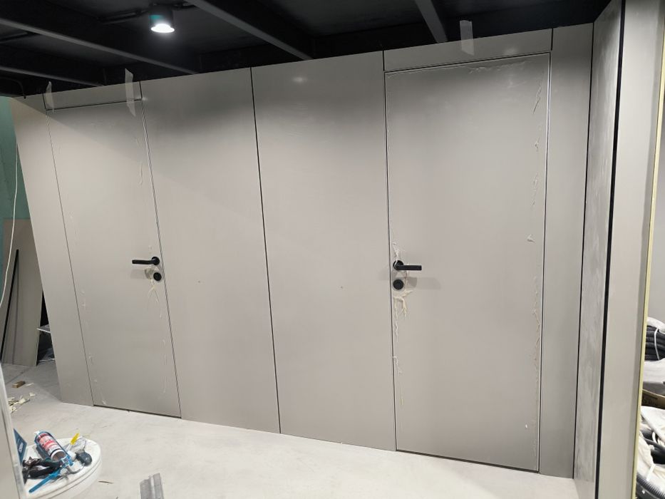 Скрытые двери под покраску. Новые