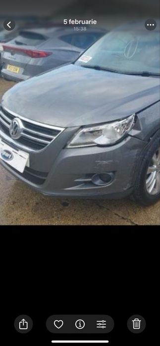 Bara fata vw tiguan model 2011