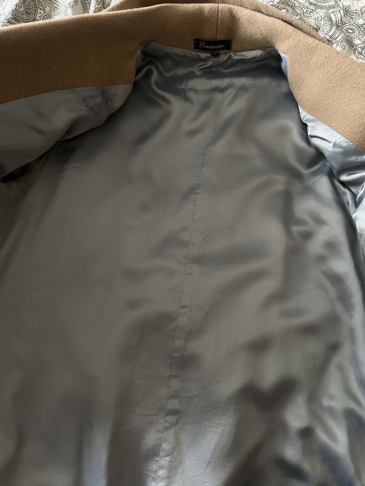 Дамско бежаво палто