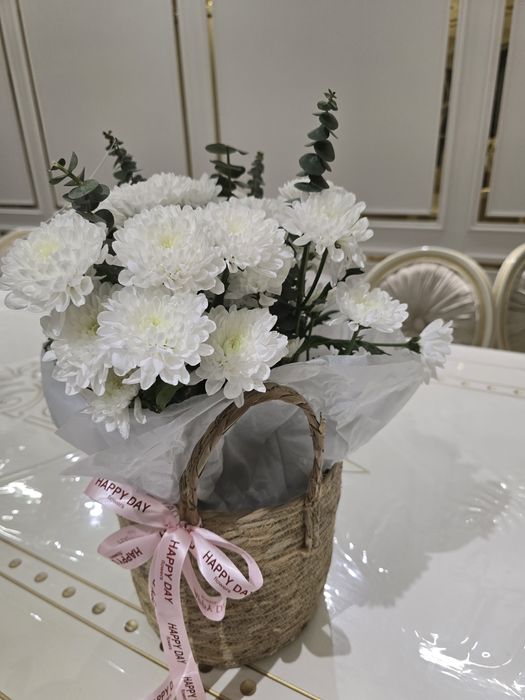 Букет цветов свежый