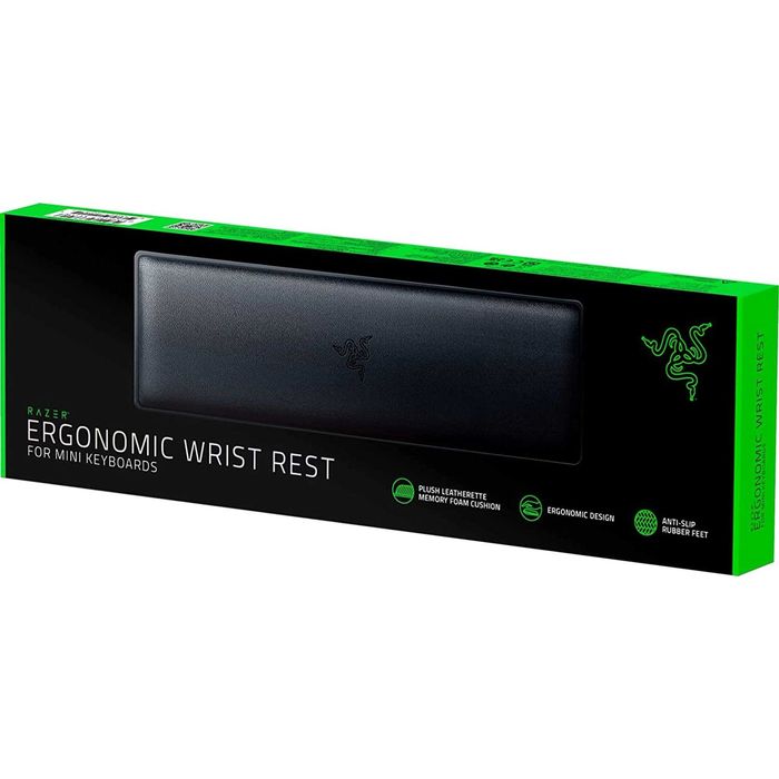 ^ Подставка для рук RAZER Ergonomic Wrist Rest for Mini Keyboards
