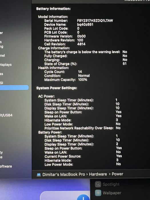 Apple MacBook Pro 14 (2021) RAM 16GB, 512GB SSD, Space Grey, Int KB