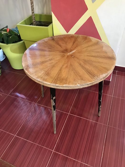 Масивна дървена основа за плот - крак за маса + ПОДАРЪК