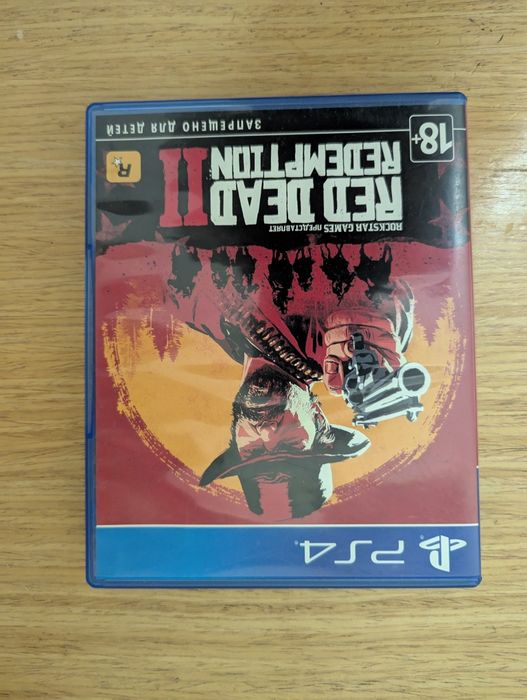 Red Dead redemption 2, rdr2, диск на пс4, игра