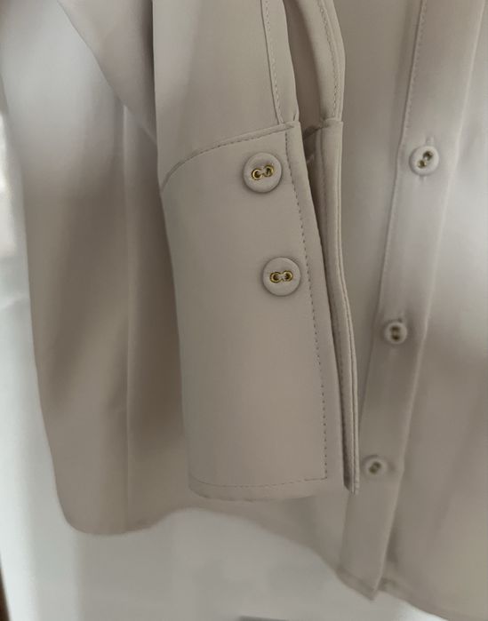 Camasa noua Zara , gri perla , XS