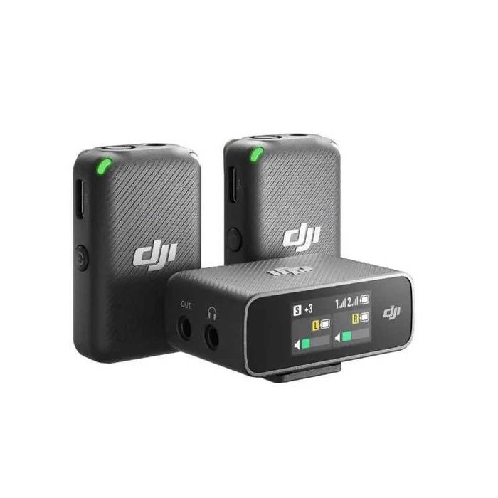 DJI Mic - Sistem Wireless Dual 2 TX + 1 RX + Carcasa Incarcare