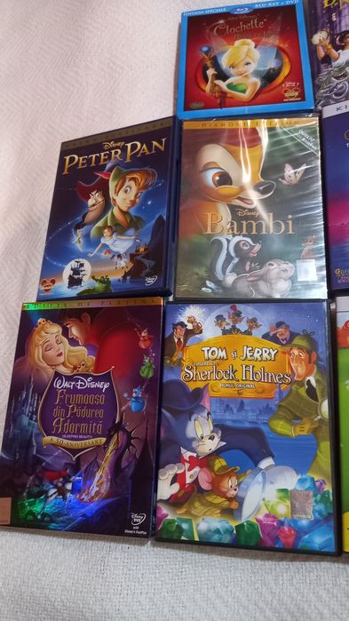 Vand DWD-uri originale copii cu filme cu desene animale,stare perfecta