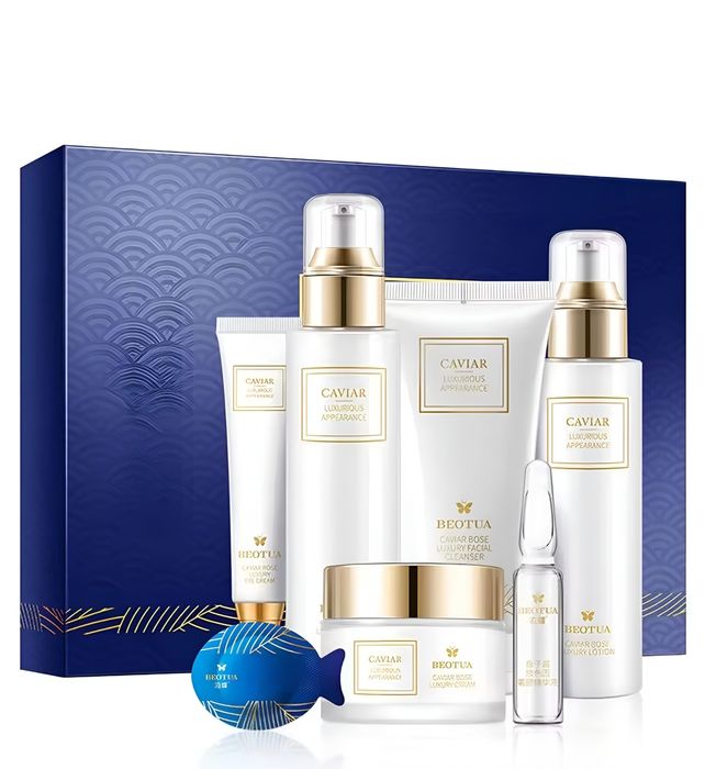 Set Cosmetic Caviar 15 Piese pentru Îngrijirea Pielii