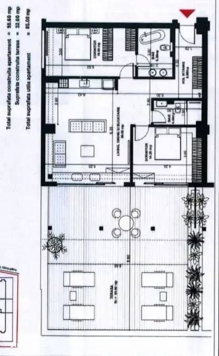 Apartament 3 camere lângă Verita International School
