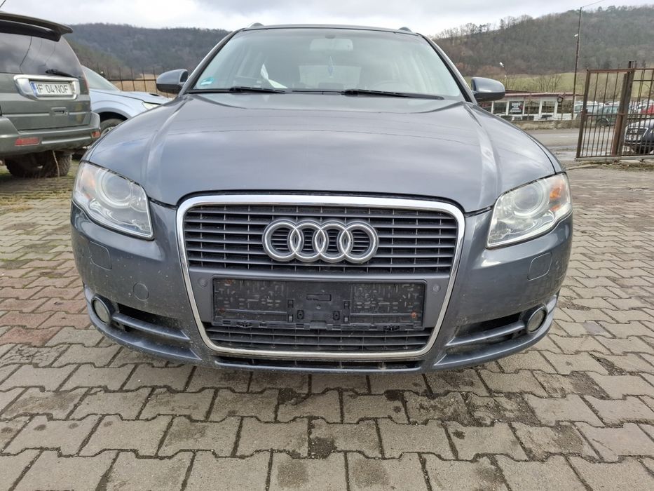 Bară față Audi A4 B7 Original complet, cu spalator far,senzor parcare