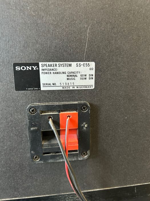 Тонколони SONY-SS-E55