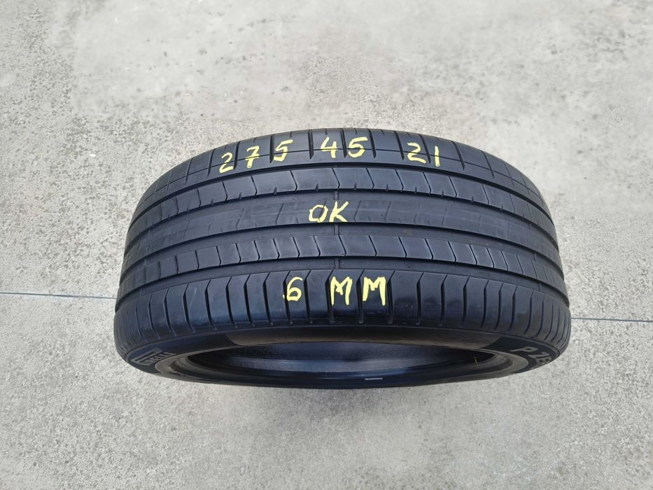 O anvelopa vara 275 45 21 pirelli p zero pz4 profil de 6 mm