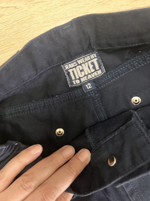 Джинсовка белая 34