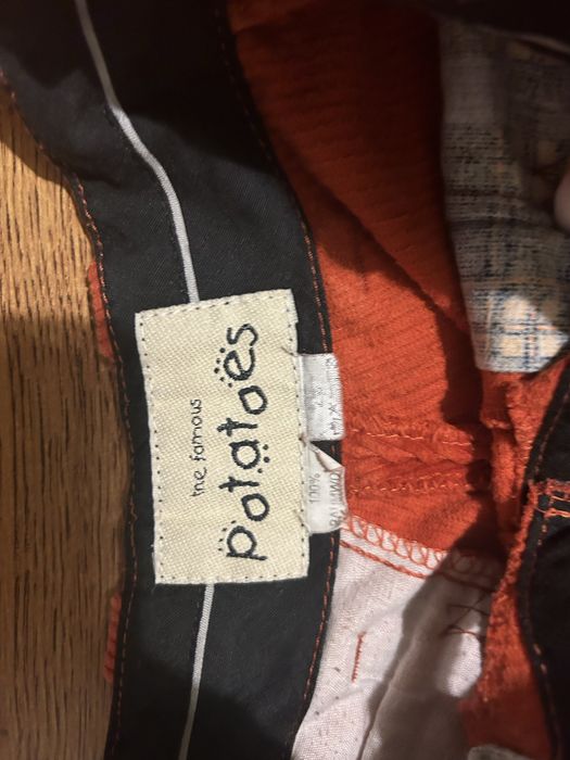 pantaloni portocalii