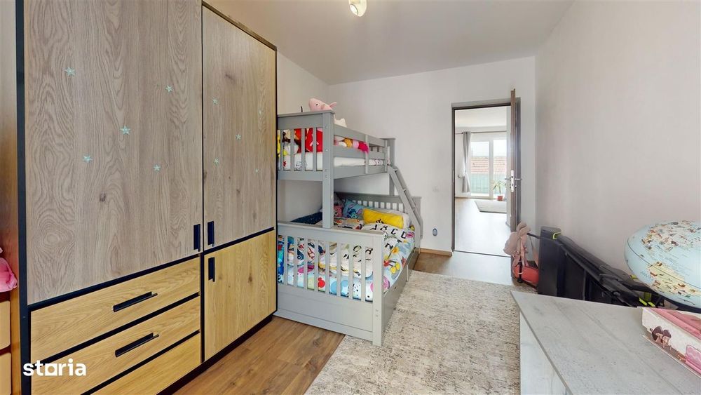 Apartament 3 camere spatios, mobilat, etaj 1 - Selimbar