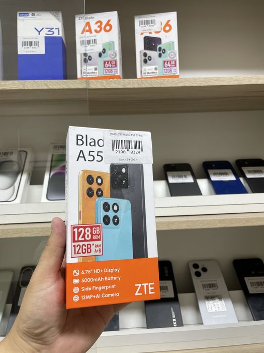 Телефон Zte blade a55 128gb