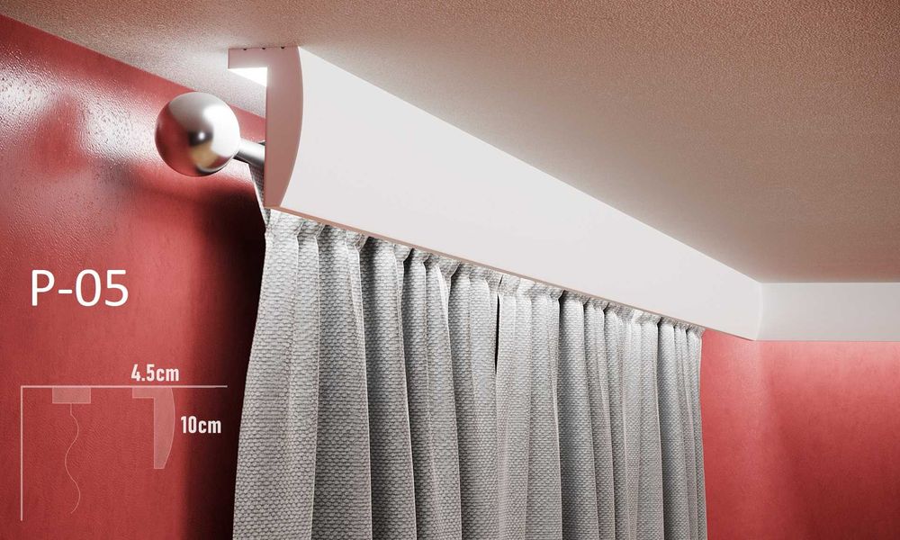 Профил за скрито осветление P-05 - 2м - 26.40 лв/бр