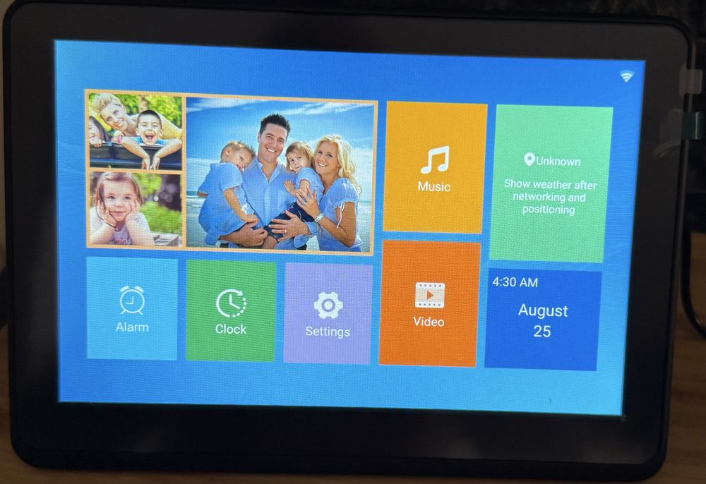 Rama Foto Digitala wi-fi, Touchscreen