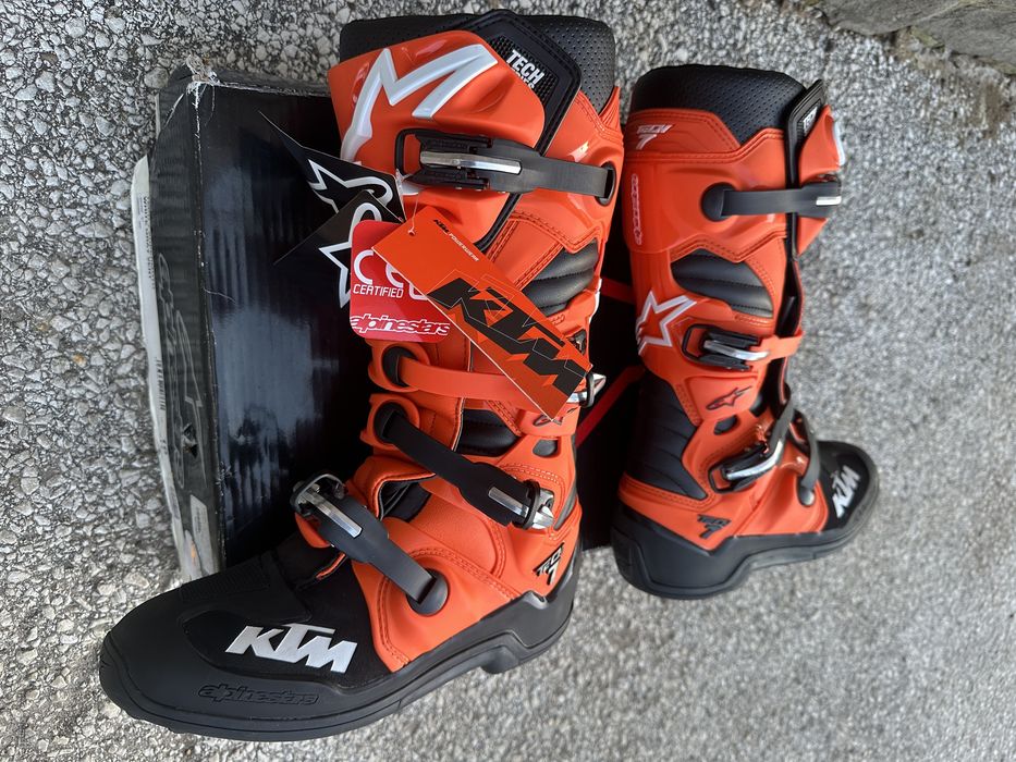 Ботуши Alpinestars KTM tech 7 - 44.5 крос/ендуро