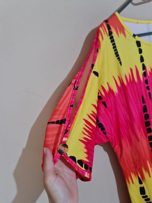 Rochie colorată de vară
