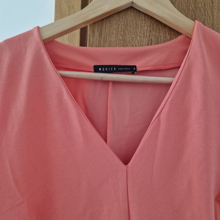 Rochie culoarea somon de la Mohito