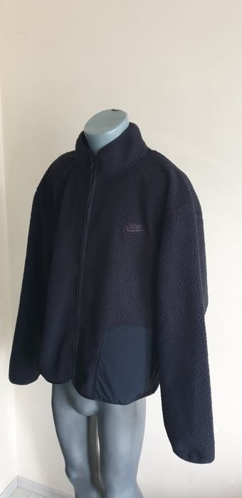 Nike Sherpa Jacket  Full Zip Oversize  L НОВО! ОРИГИНАЛ! Мъжки Якета!