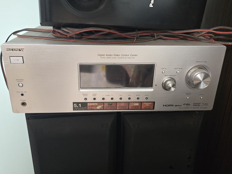 Statie sony str dg-520 + 2 boxe sony 180 w