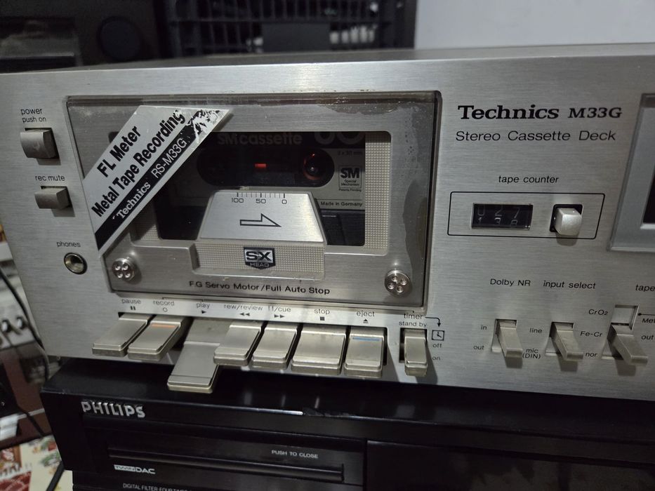 Deck technics RS M-33G made in japan