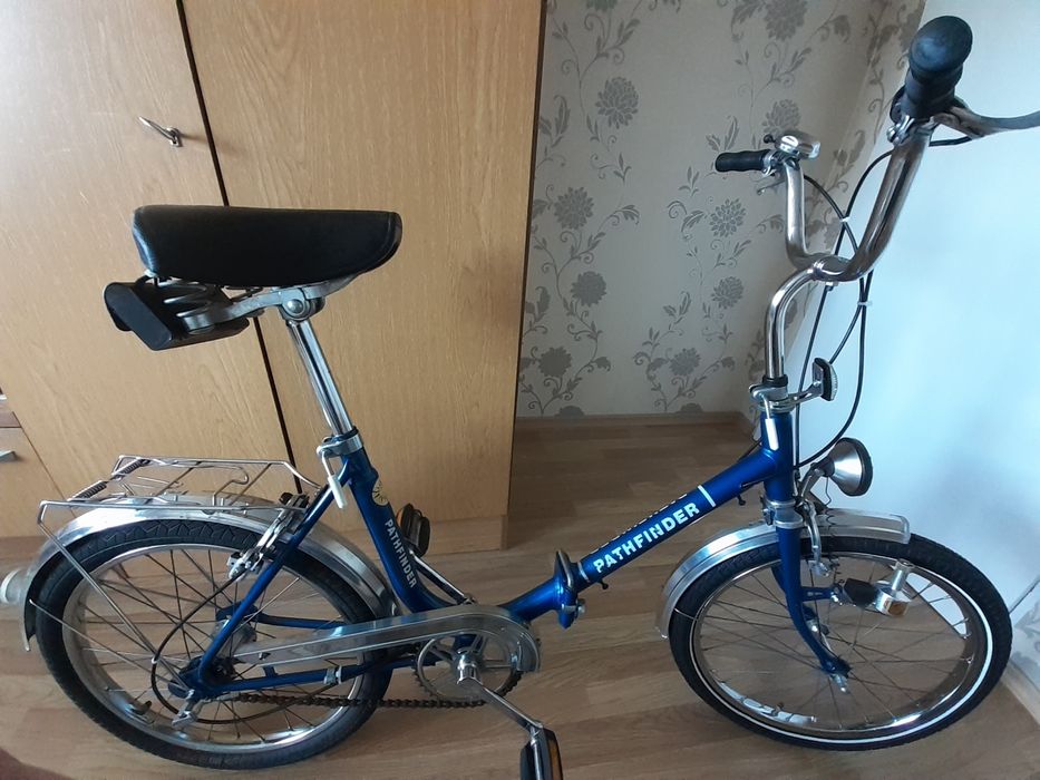 Немски сгъваем  велосипед 20 цола ,3 скорости, ретро Патфиндер .